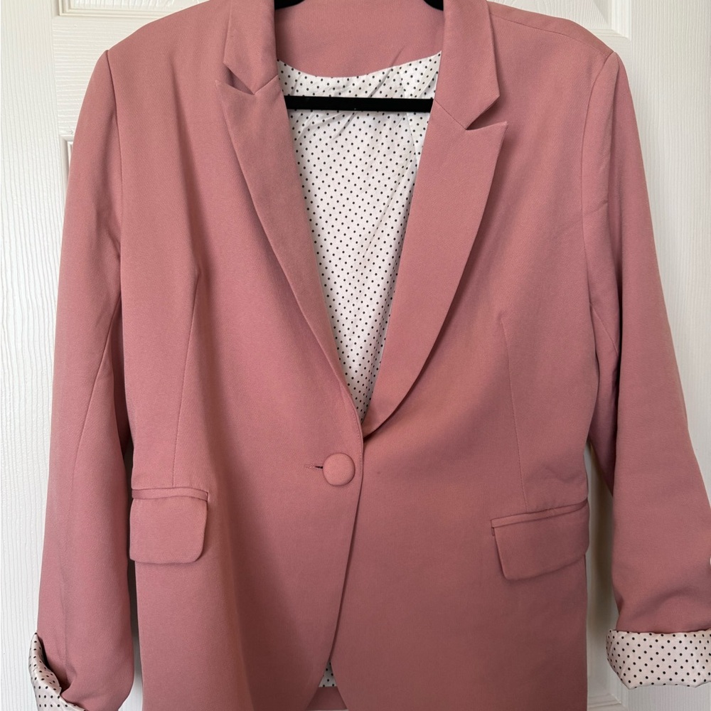 Women's Pink Blazer